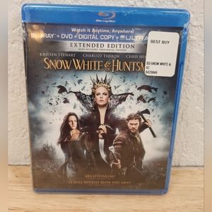 Snow White & the Huntsman Blu-ray+ Digital Copy+ DVD. New Sealed